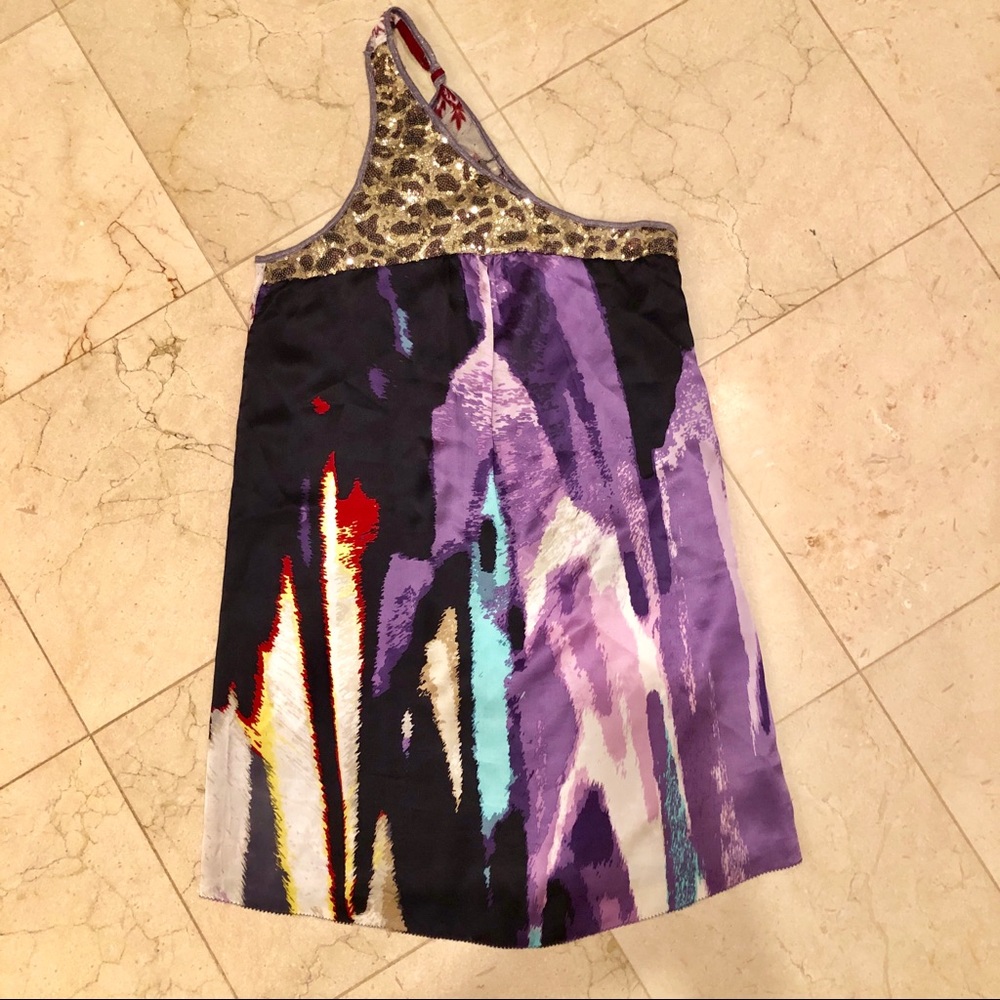 Custo Barcelona Silky Boho Top Size 6